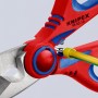 Schere elektriker knipex - 9505-mm.160 - zweikomponentig