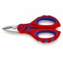 Schere elektriker knipex - 9505-mm.160 - zweikomponentig