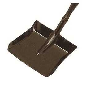 Metall dustpan-Standard-Holzgriff