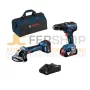 Kit gsb + gws - bosch - 2x4ah+gal+tasche