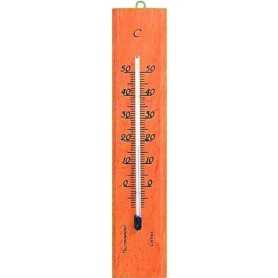 Moller Holzthermometer - natur - rechteckig