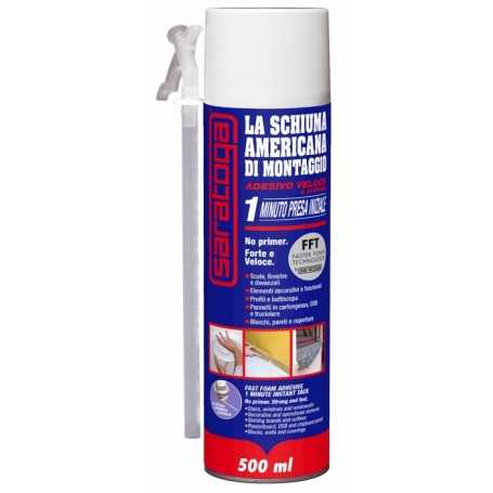 Adhesive American Foam - ml. 500 - Polyurethan Saratoga