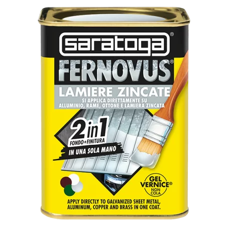 Fernovus verzinkte Bleche – Metallgrau – 750 ml