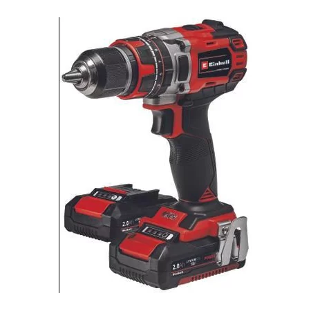 Einhell Bohrschrauber – TE-CD 18/50 – Ladegerät + 2 x 2,0 Ah