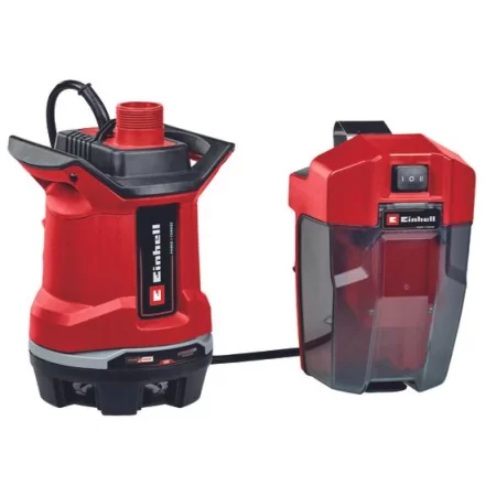 Einhell elektrische Tauchpumpe – GE-DP 18 V mt.5 – 7500 lt/Stunde schmutziges Wasser nackt