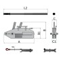 Beta-Windenseilzug – 8148 kg. 800 - 20 m