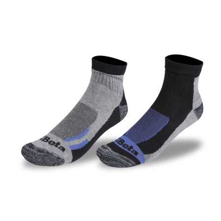 2 PAAR MAXI-SNEAKERS-SOCKEN BAUMWOLLE 39/42 – Beta 7426P BETA 7426P