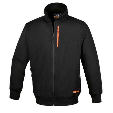 FELPE ZIP LUNGA SCHWARZ TG. M - Beta 7664N M BETA 7664N M