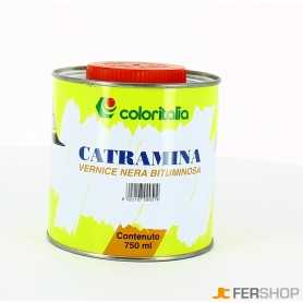 Vernice nera catramina - ml. 750 -