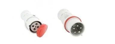 Industrielle Stecker und Steckdosen