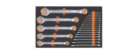 Einzelmodule mit Werkzeugen in Soft-Tray